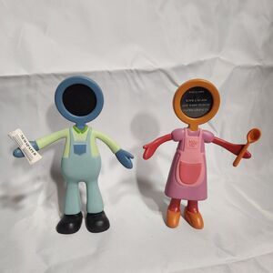 Mom & Pop Photo Holders • Funny Gag Gift • Kitchen Decor